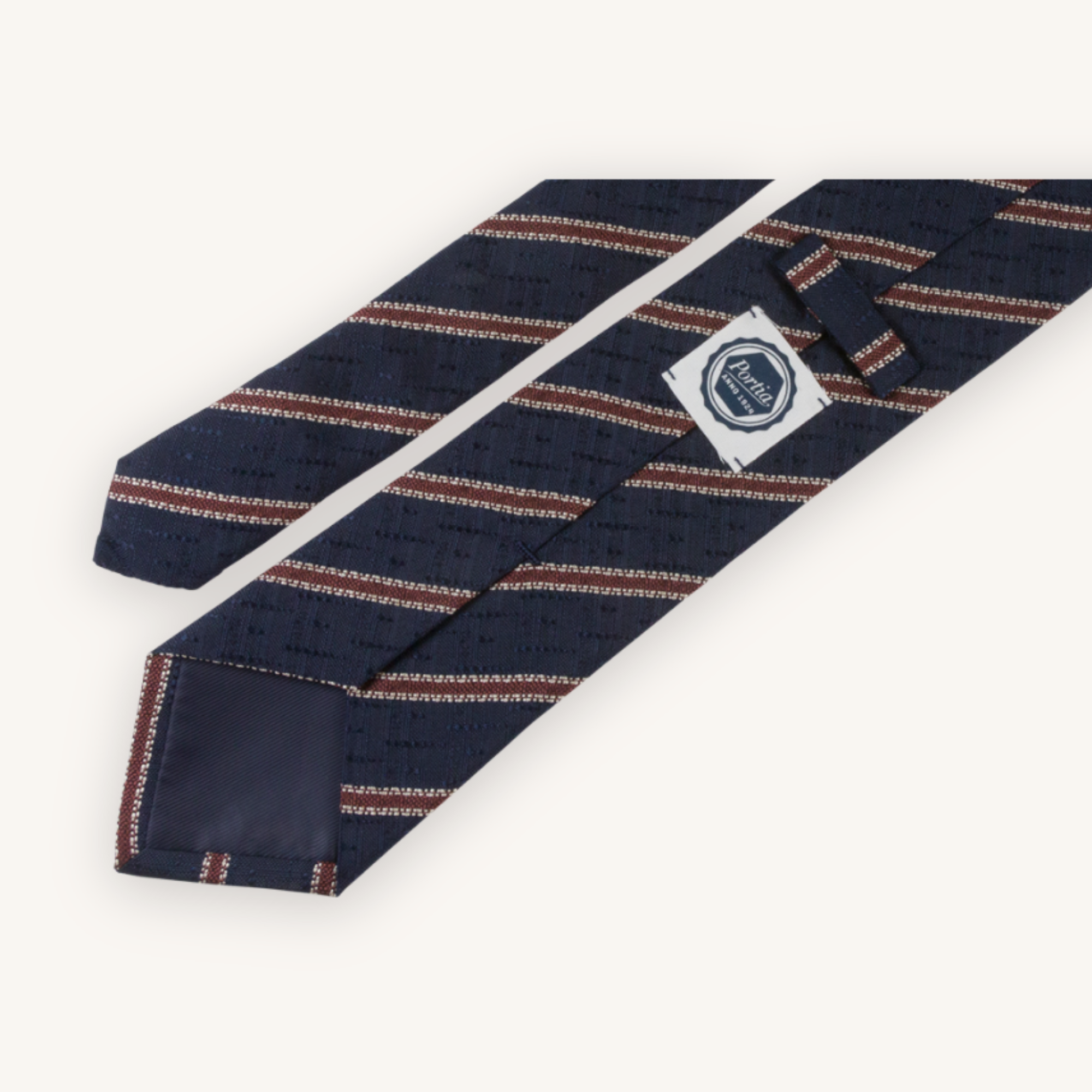Dark Blue Silk Tie