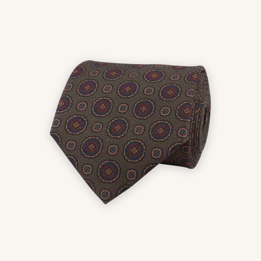Dark Green Silk Tie