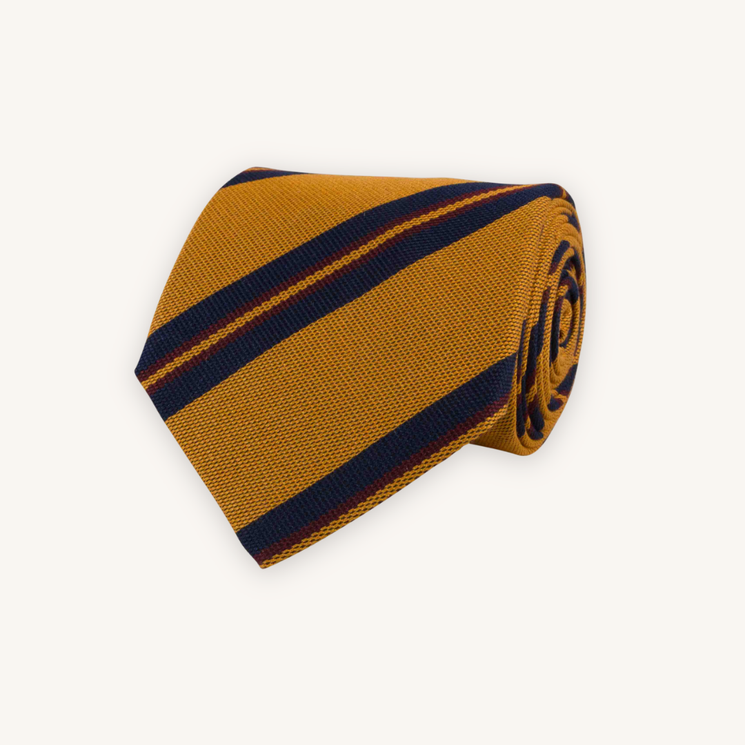 Yellow Silk Tie