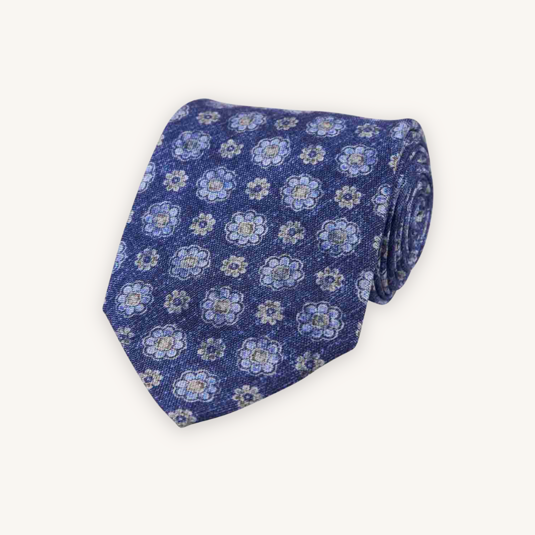 Blue Silk Tie