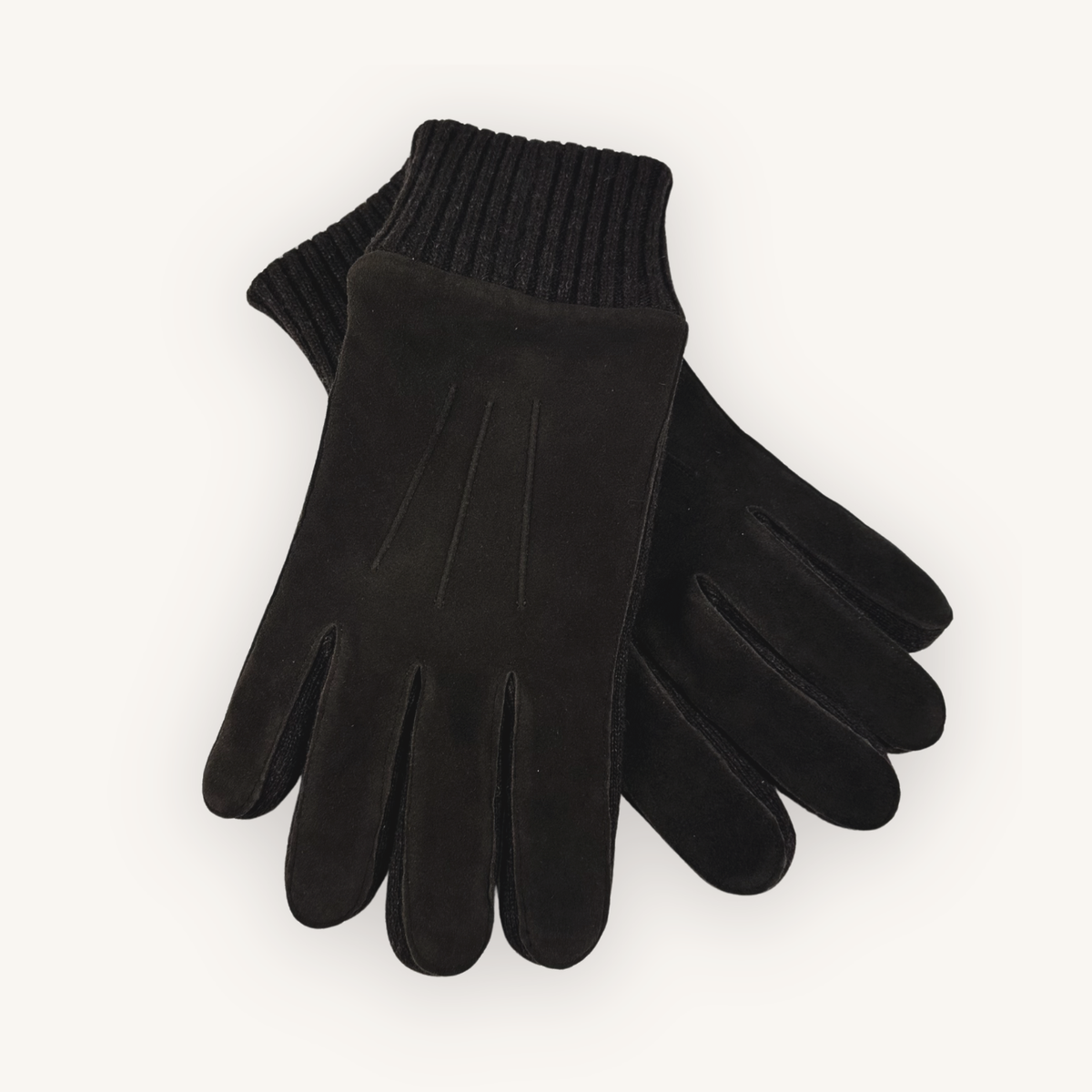 Brown Suede Gloves
