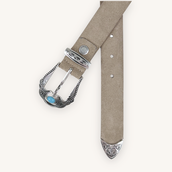 Western Suede Belt | Made in Italy | Portia1924