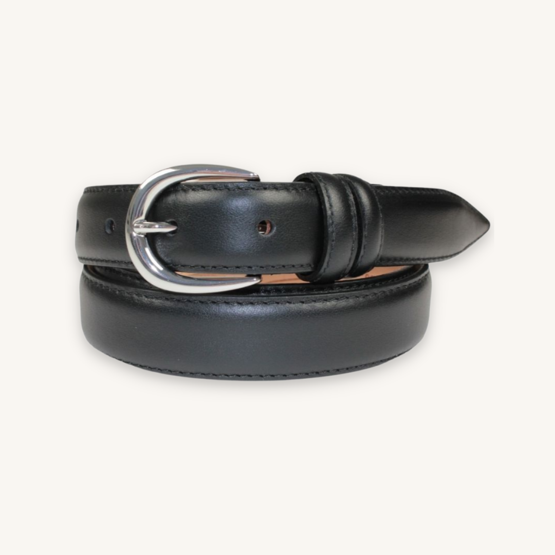 Black Leather Belt | Made in Italy | Portia1924 Black Leather Belt | Made in Italy | Portia1924