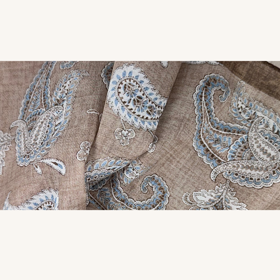 Beige Cotton Bandana