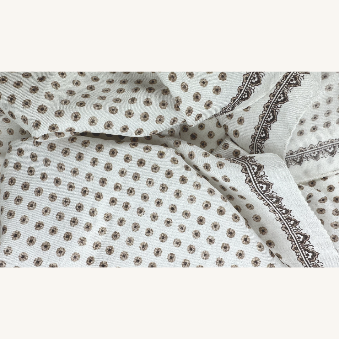 White Cotton Bandana