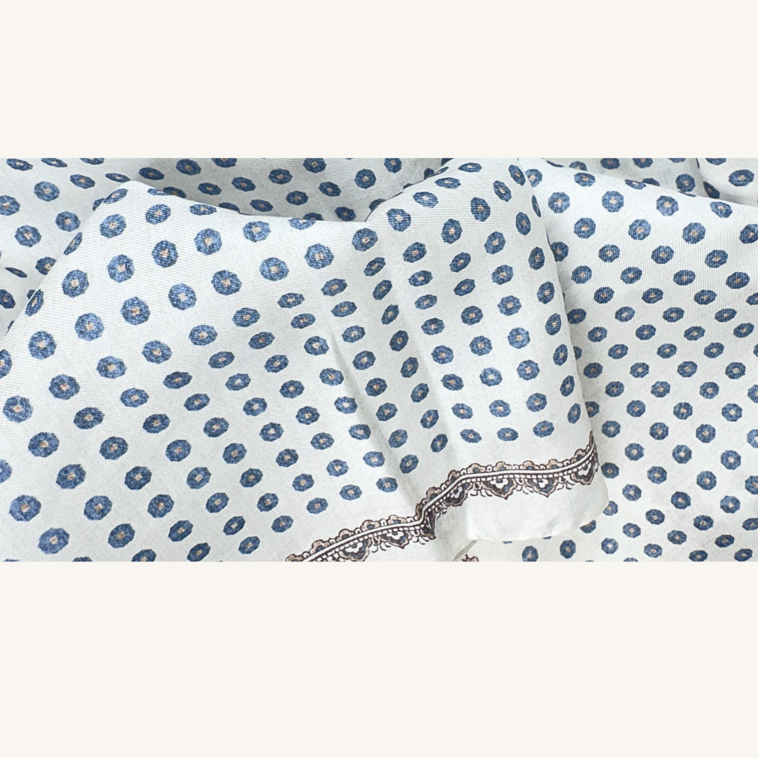 White Cotton Bandana