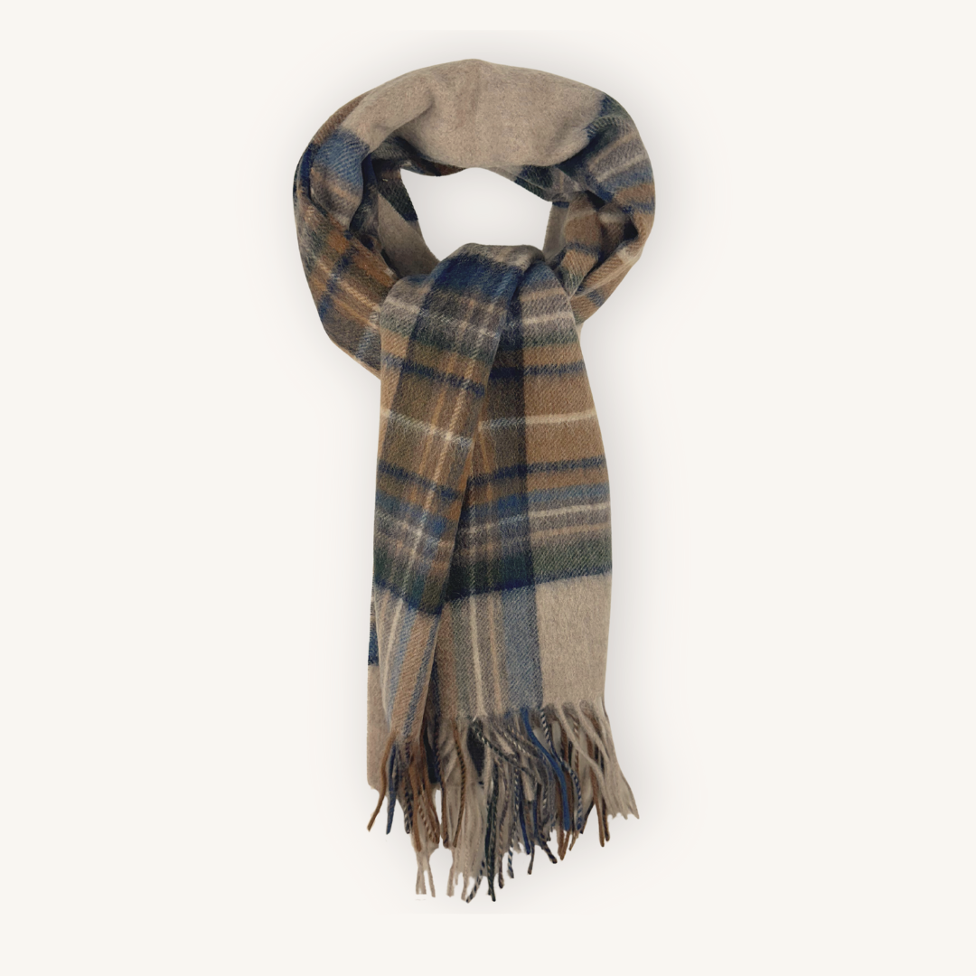 Beige Wool Scarf