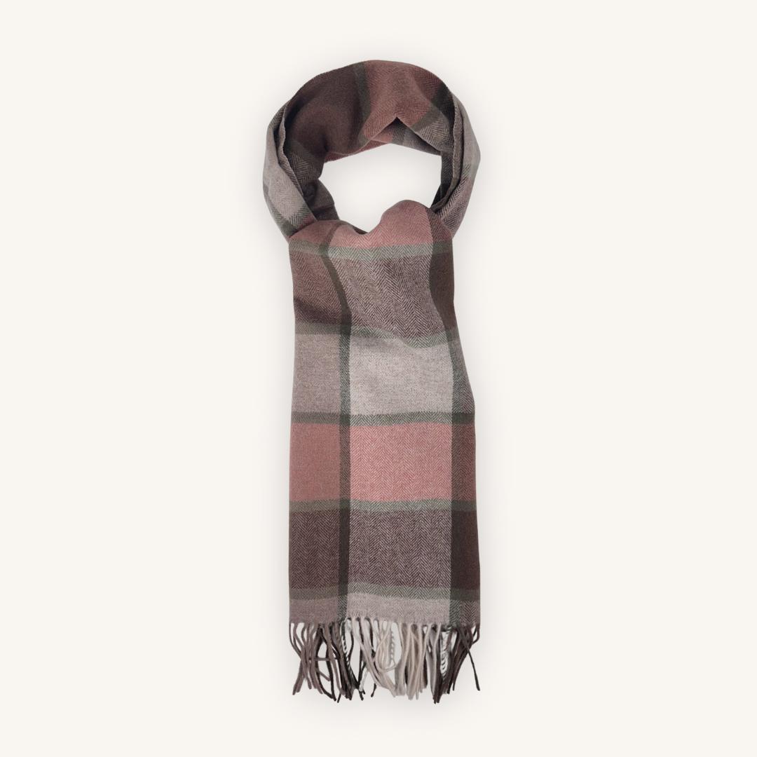 Brown Wool Scarf