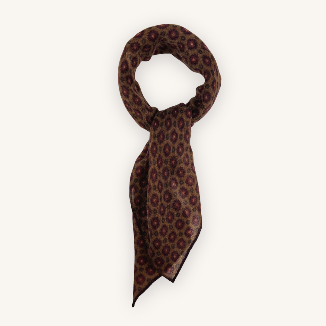 Brown Cashmere Bandana
